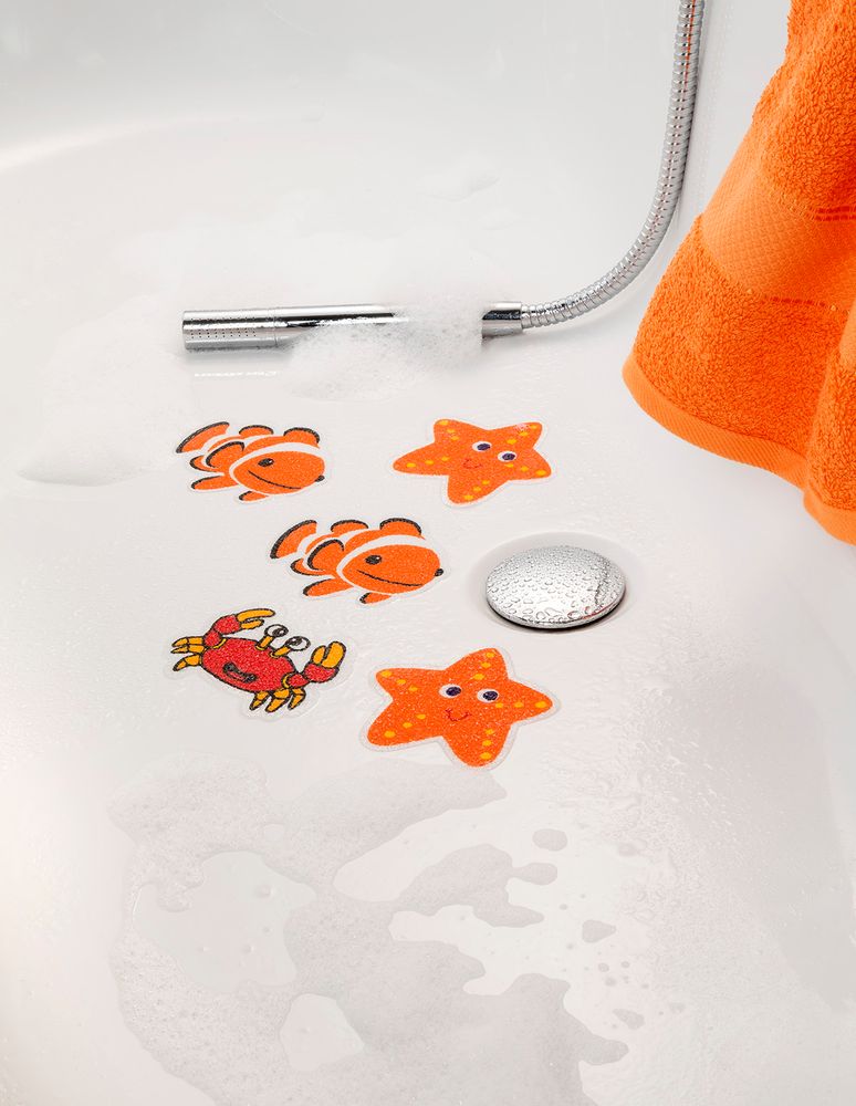 PANA® Kinder-Anti-Rutsch-Sticker für Dusche & Badewanne • 5er Set