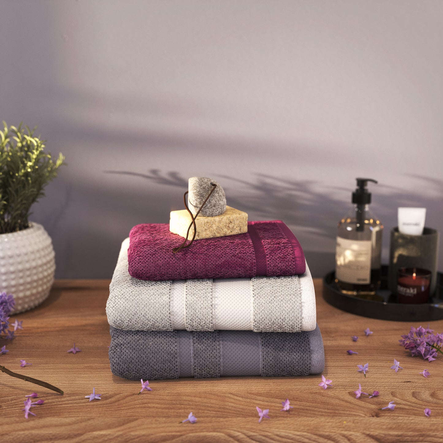 PANA® Frottier-Handtuch-Serie aus Baumwolle • versch. Varianten
