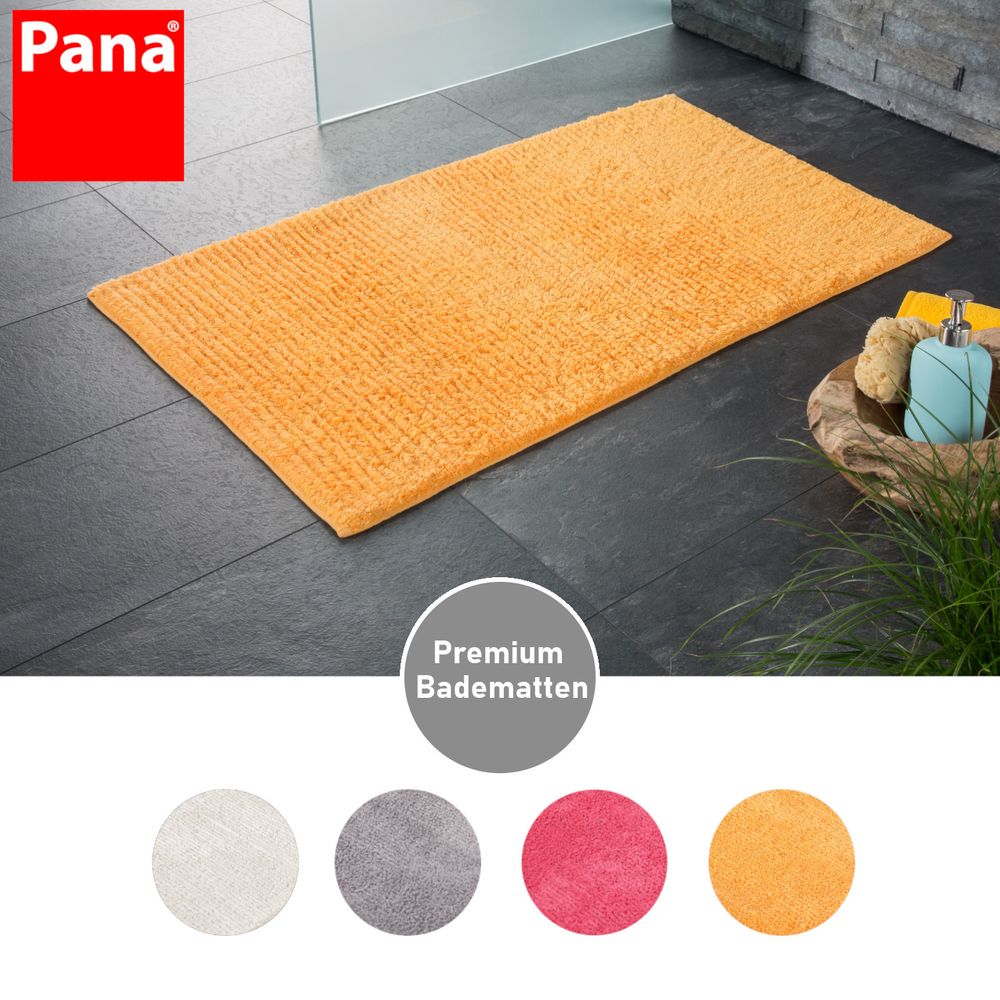 PANA® Badematten aus Baumwolle • 60 x 100 cm • versch. Farben