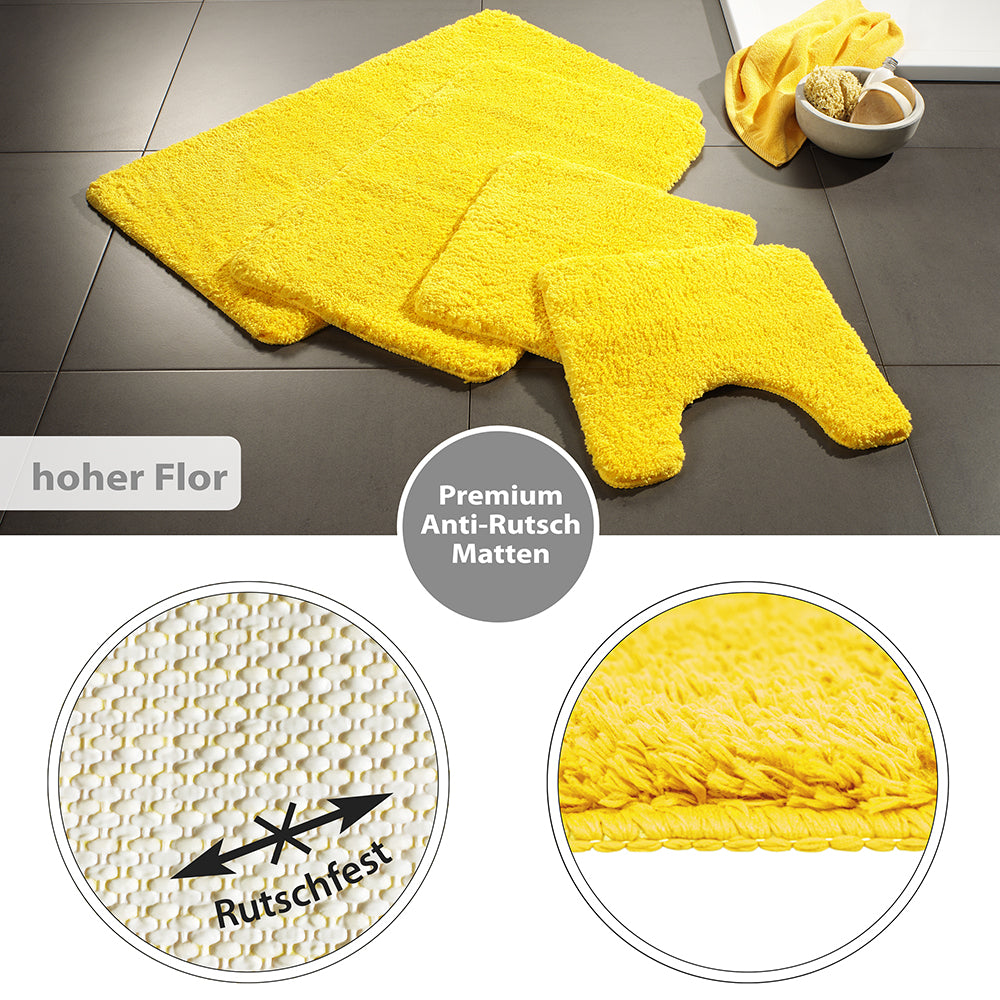 PANA® Flauschige Mikrofaser Badematten • versch. Varianten