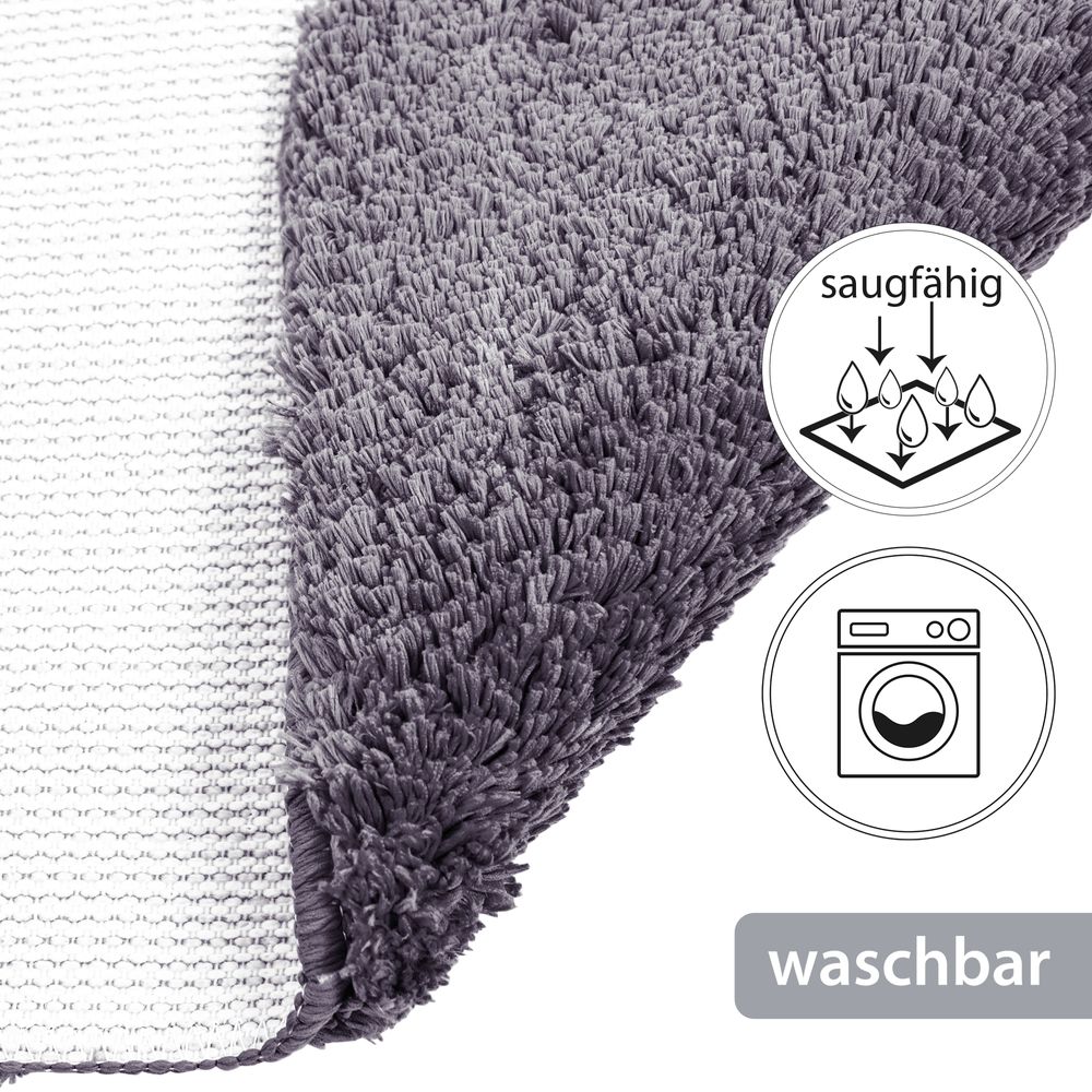 PANA® Flauschige Mikrofaser Badematten • versch. Varianten