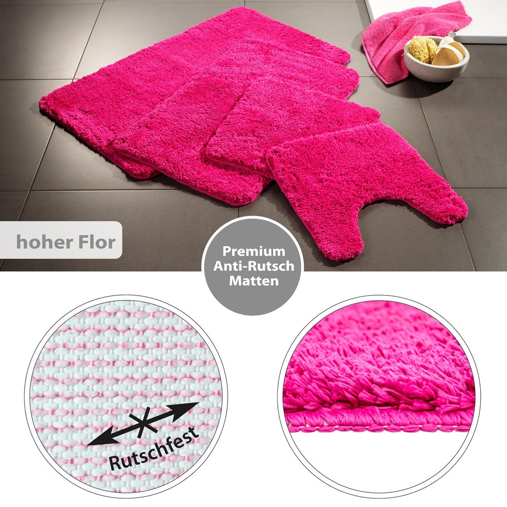 PANA® Flauschige Mikrofaser Badematten • versch. Varianten