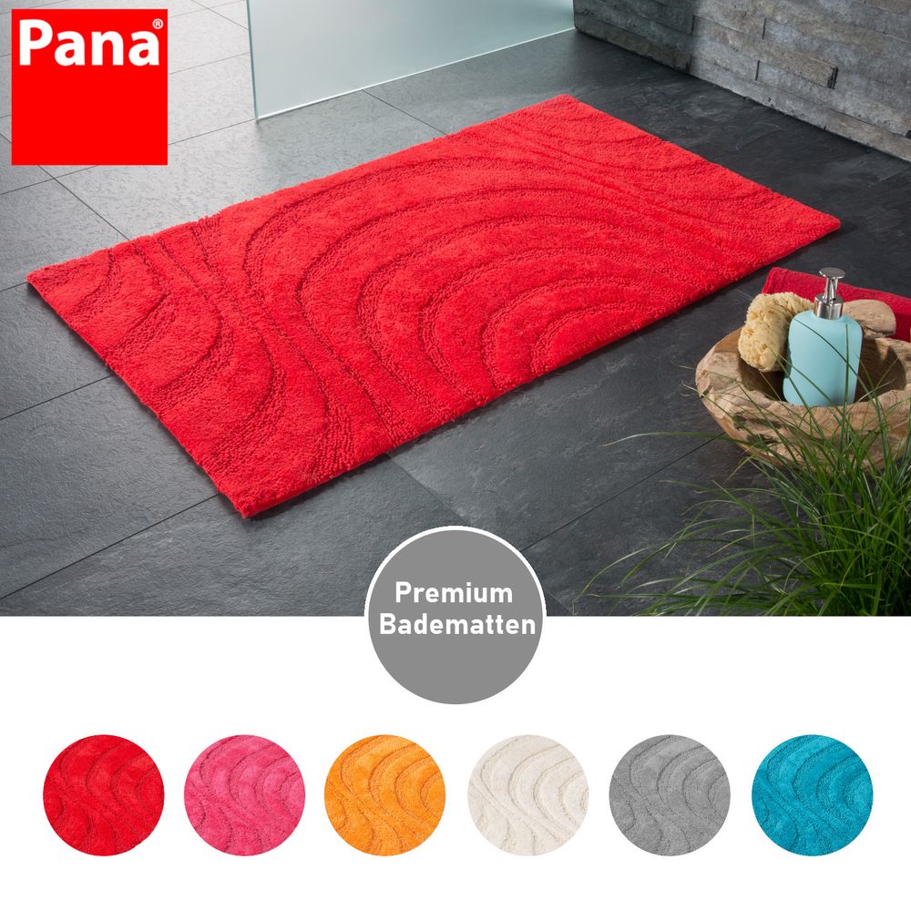 PANA® Badematten aus Baumwolle • 60 x 100 cm • versch. Farben