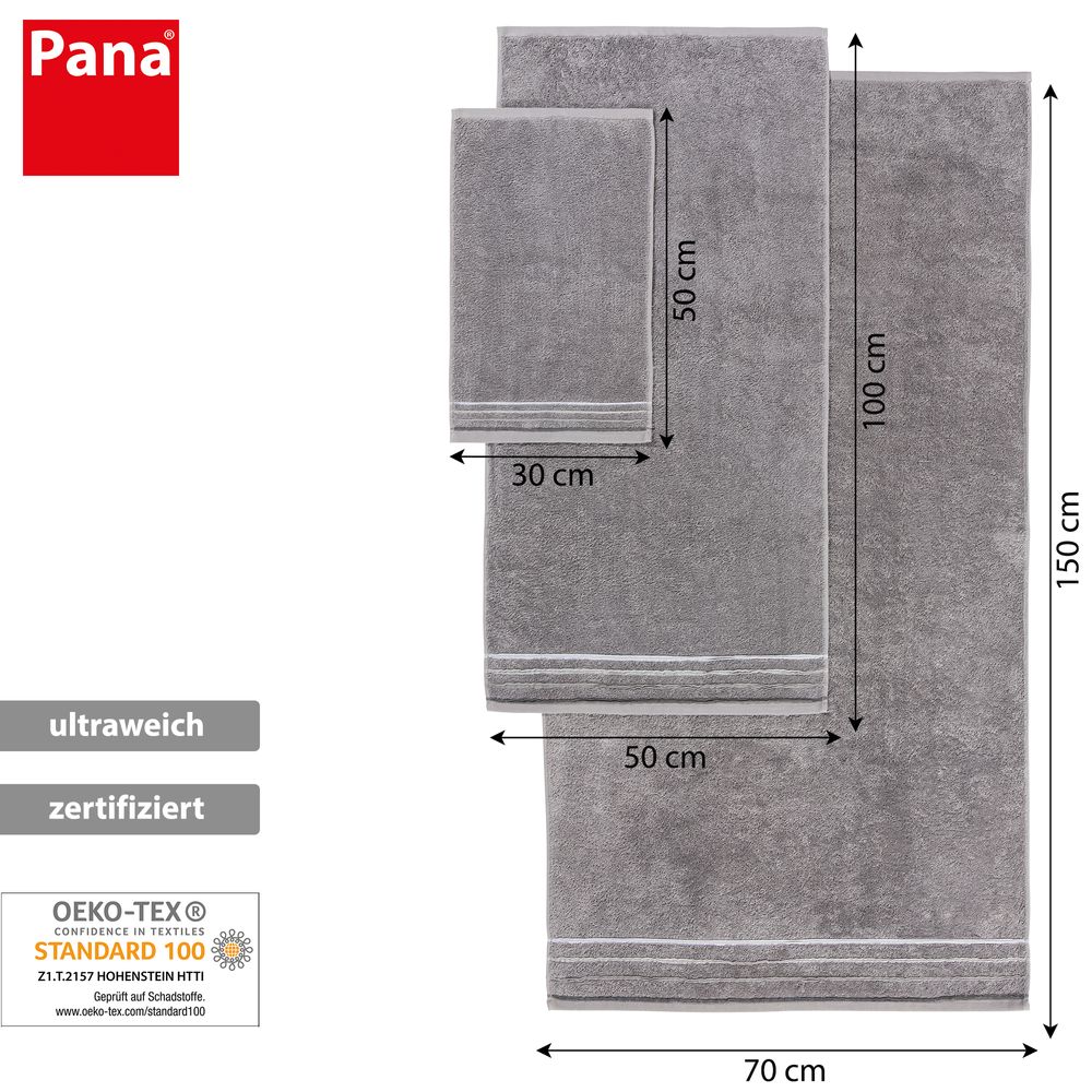 PANA® Frottier-Handtuch-Serie aus Baumwolle • versch. Varianten