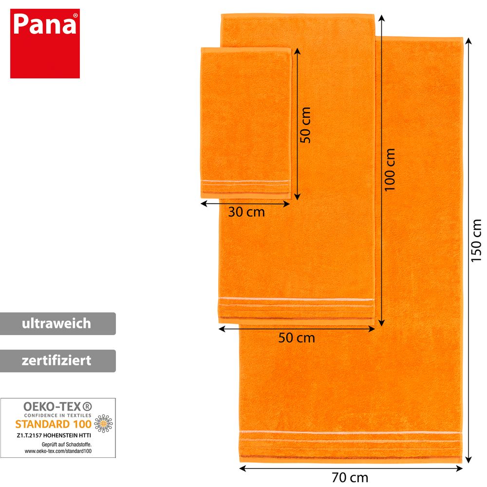 PANA® Frottier-Handtuch-Serie aus Baumwolle • versch. Varianten