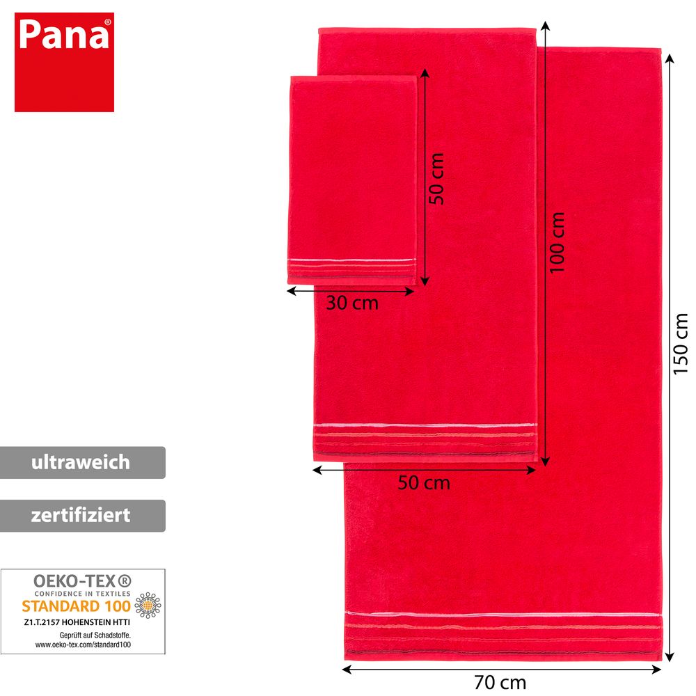 PANA® Frottier-Handtuch-Serie aus Baumwolle • versch. Varianten
