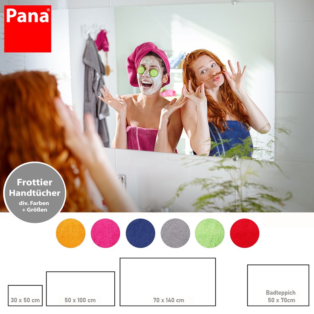 PANA® Frottier-Handtuch-Serie aus Baumwolle • versch. Varianten
