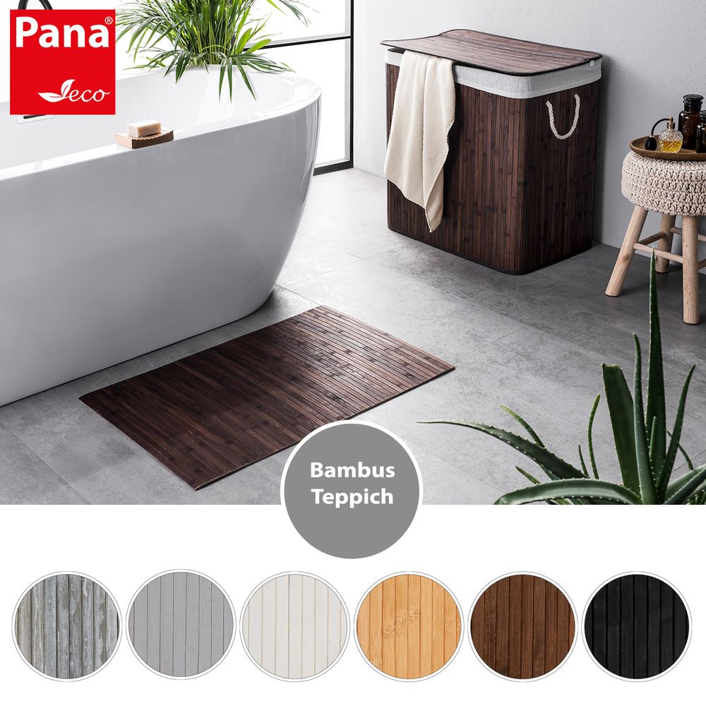 PANA® ECO Bambus Badematte • 50 x 80 cm • versch. Farben