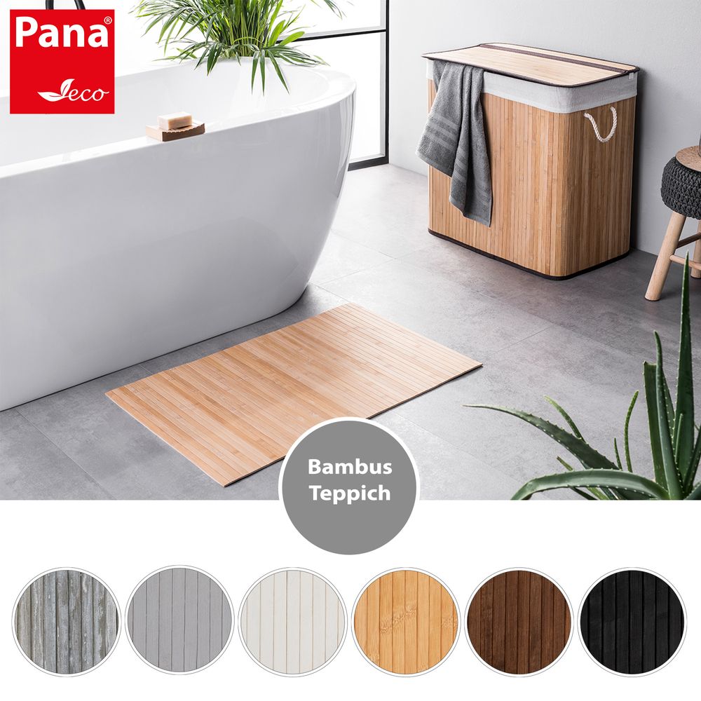 PANA® ECO Bambus Badematte • 50 x 80 cm • versch. Farben