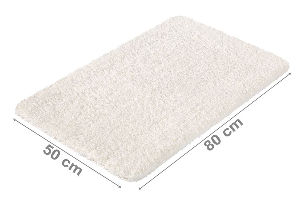 PANA® Flauschige Hochflor Badematte • versch. Größen, Formen & Farben