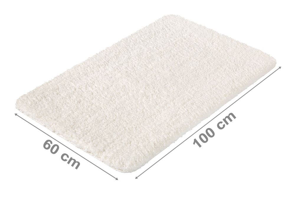 PANA® Flauschige Hochflor Badematte • versch. Größen, Formen & Farben