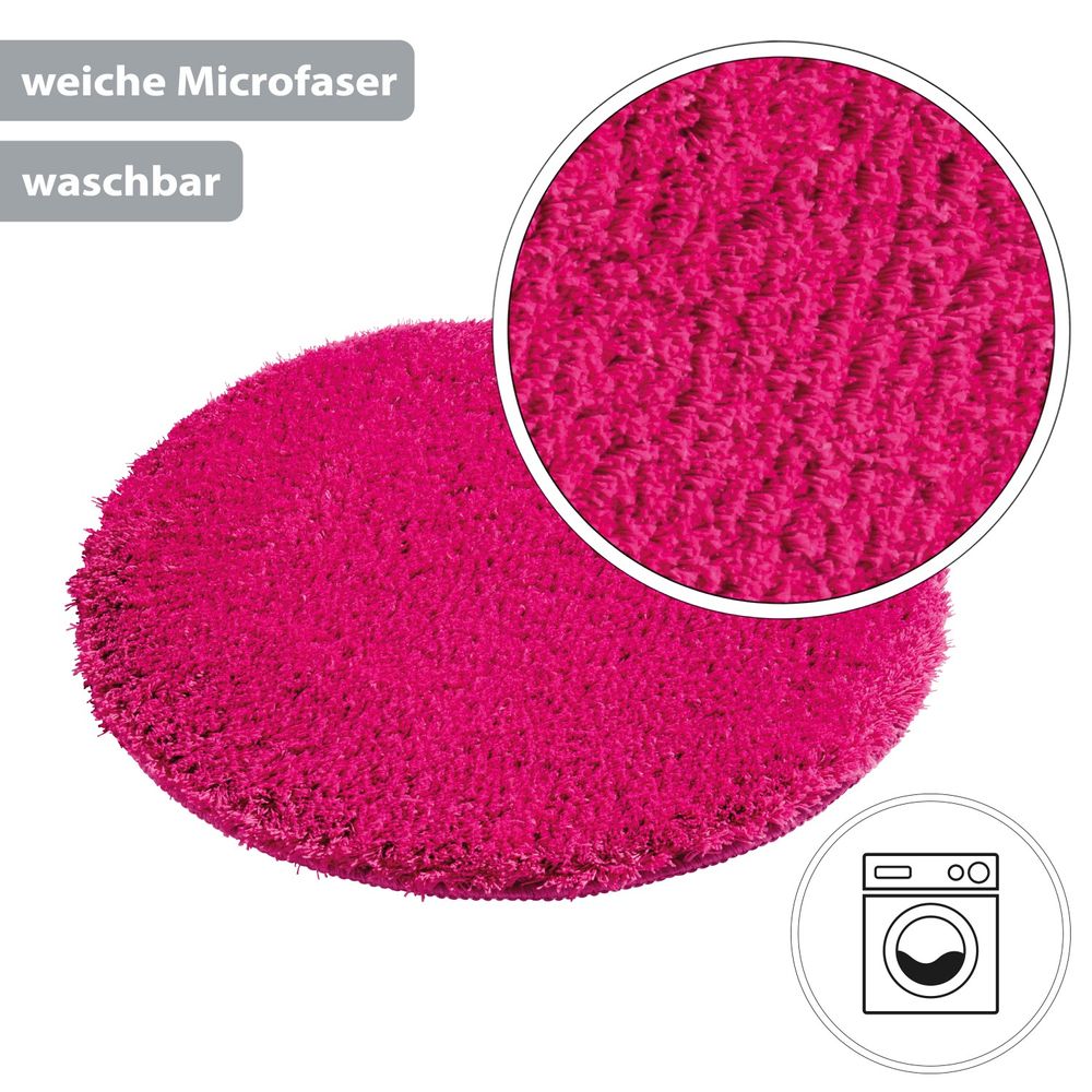 PANA® Flauschige Hochflor Badematte • versch. Größen, Formen & Farben