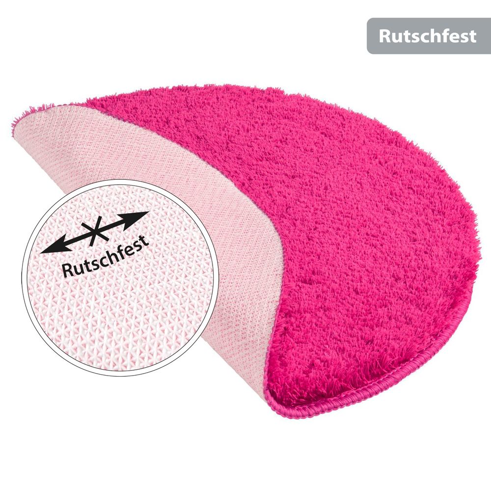 PANA® Flauschige Hochflor Badematte • versch. Größen, Formen & Farben