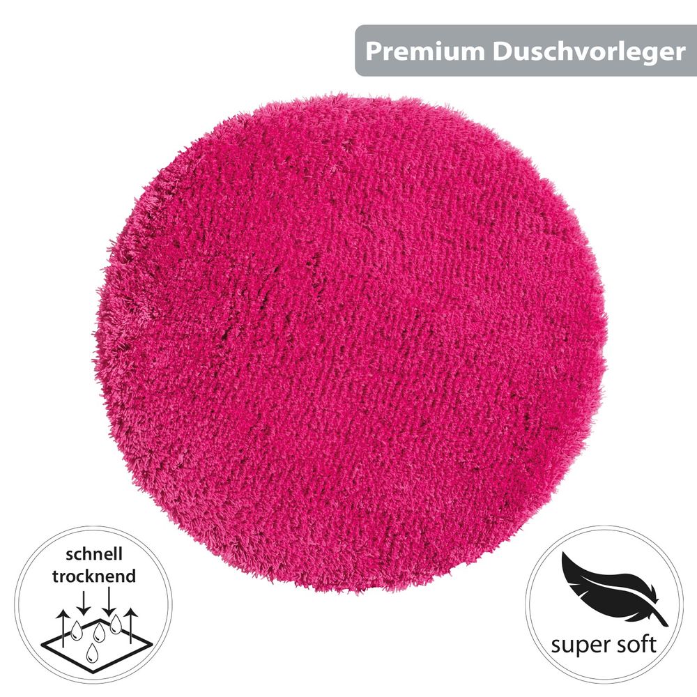 PANA® Flauschige Hochflor Badematte • versch. Größen, Formen & Farben