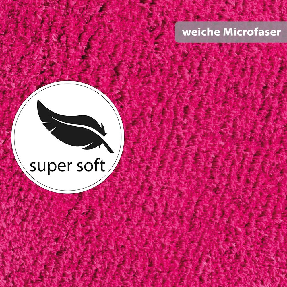 PANA® Flauschige Hochflor Badematte • versch. Größen, Formen & Farben