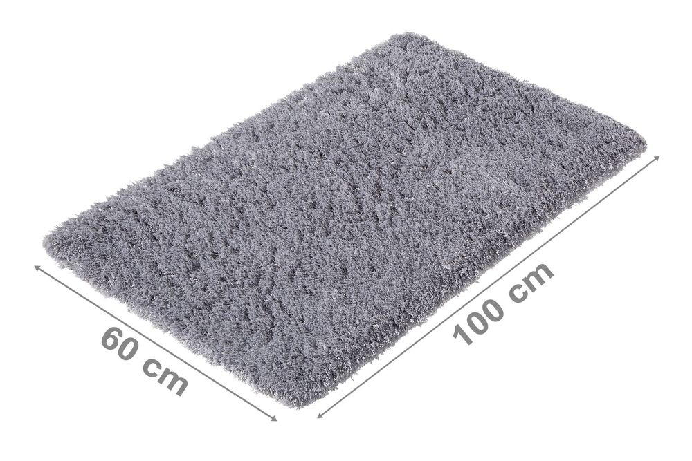 PANA® Flauschige Hochflor Badematte • versch. Größen, Formen & Farben