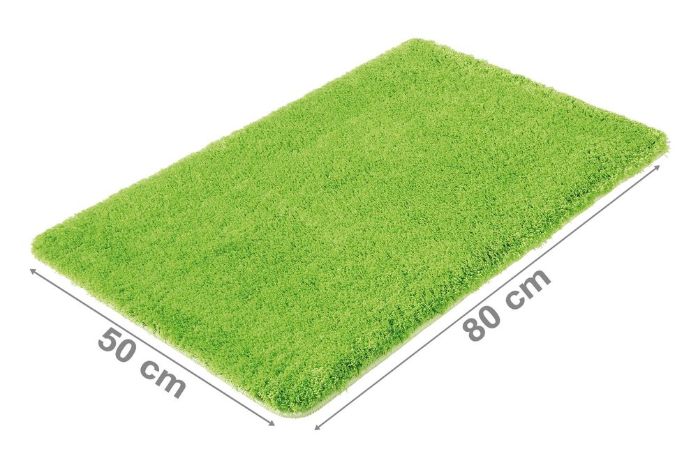 PANA® Flauschige Hochflor Badematte • versch. Größen, Formen & Farben
