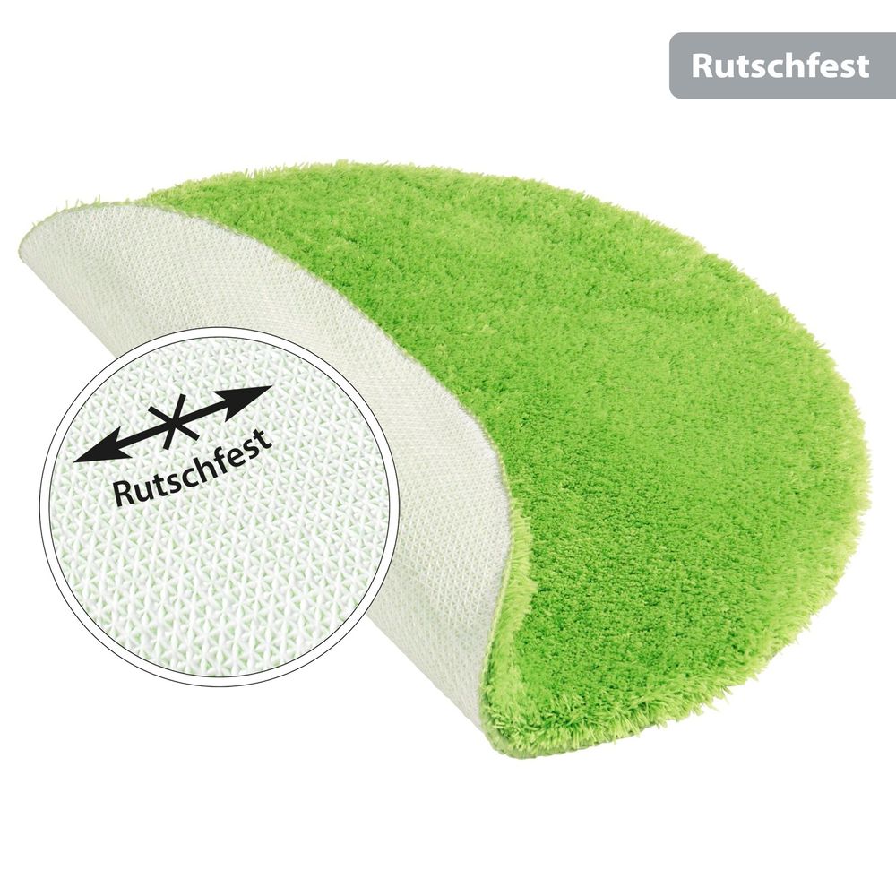 PANA® Flauschige Hochflor Badematte • versch. Größen, Formen & Farben