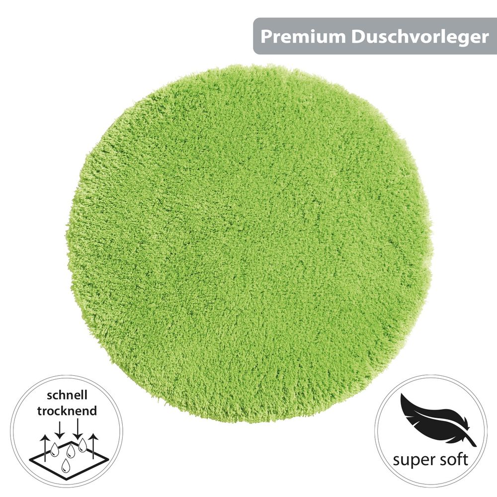 PANA® Flauschige Hochflor Badematte • versch. Größen, Formen & Farben