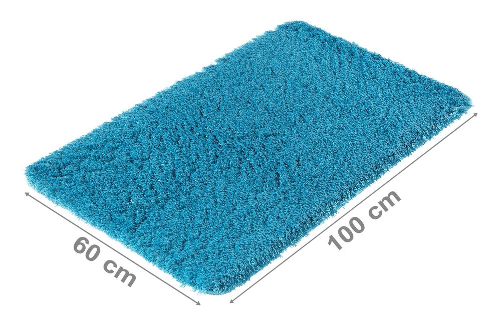 PANA® Flauschige Hochflor Badematte • versch. Größen, Formen & Farben
