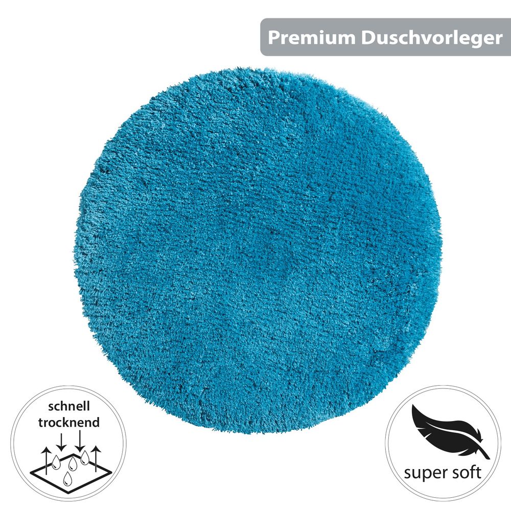 PANA® Flauschige Hochflor Badematte • versch. Größen, Formen & Farben