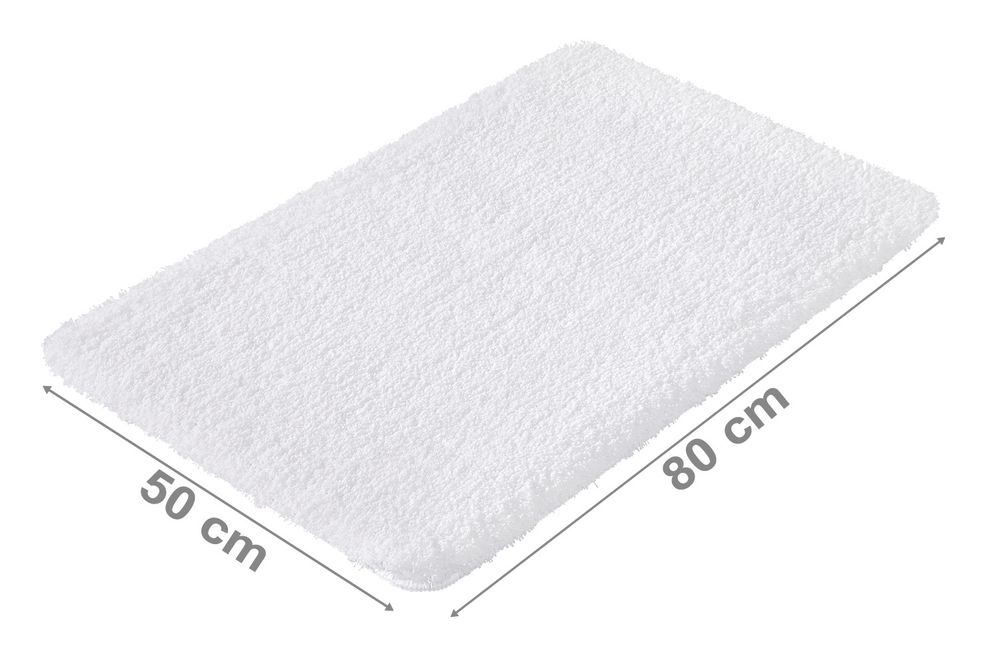 PANA® Flauschige Hochflor Badematte • versch. Größen, Formen & Farben