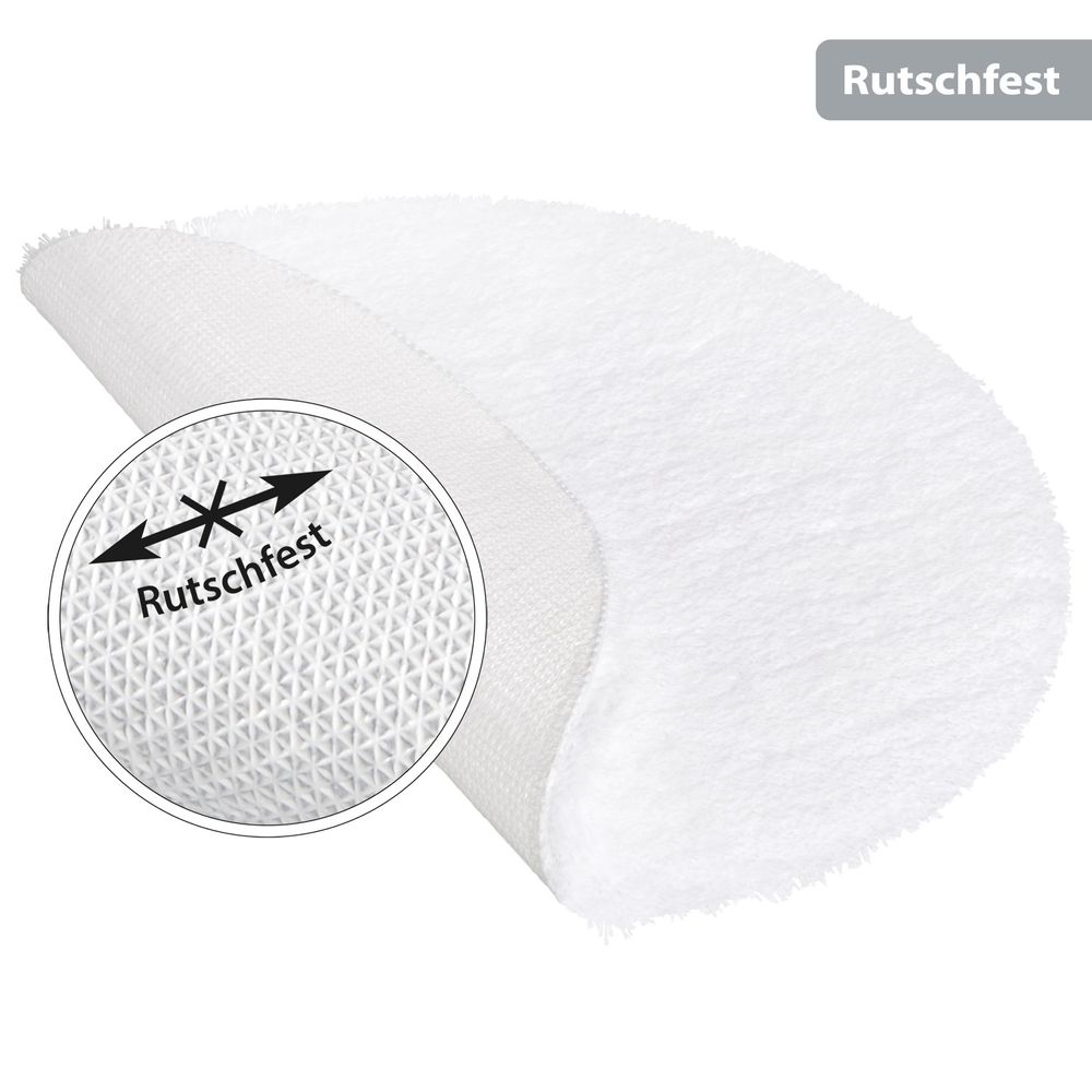 PANA® Flauschige Hochflor Badematte • versch. Größen, Formen & Farben