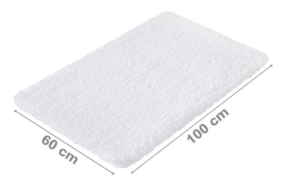 PANA® Flauschige Hochflor Badematte • versch. Größen, Formen & Farben