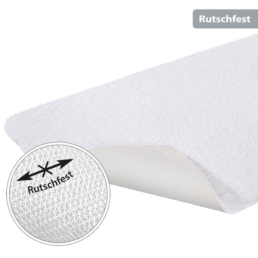 PANA® Flauschige Hochflor Badematte • versch. Größen, Formen & Farben