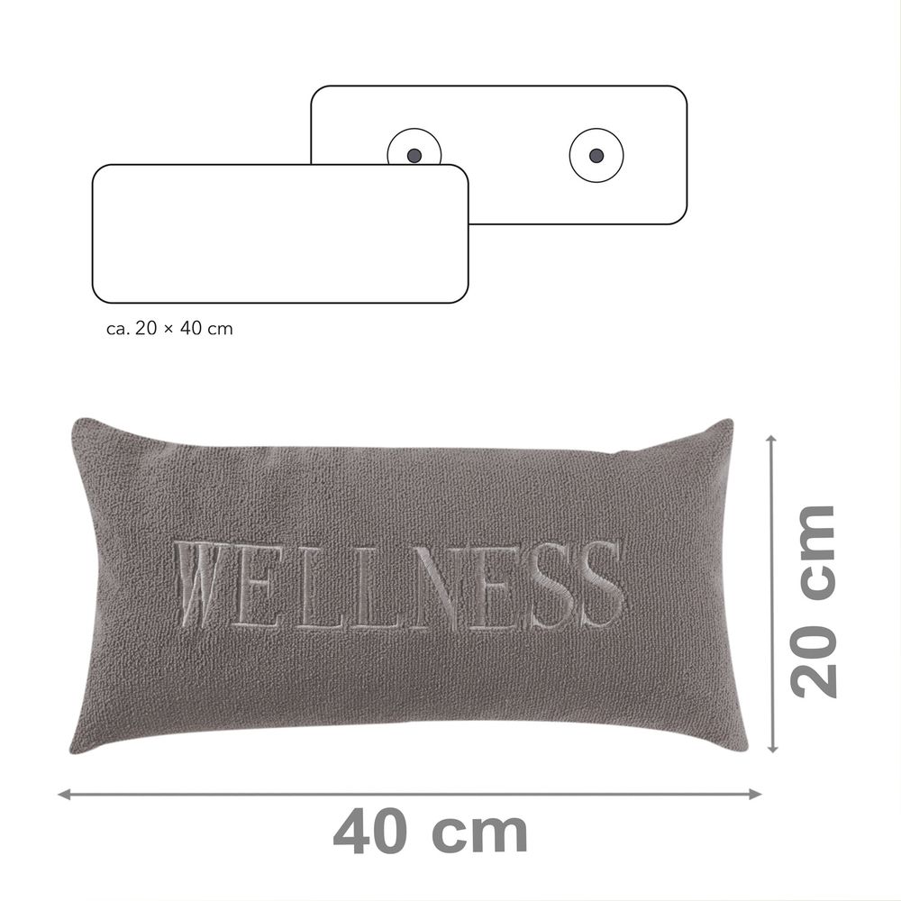 PANA® Badewannenkissen • 20 x 40 cm • versch. Varianten