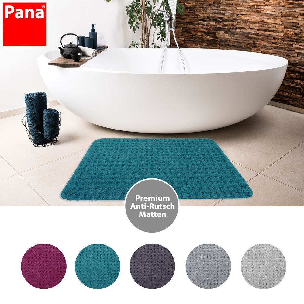PANA® Mikrofaser Badematten • versch. Farben & Größen