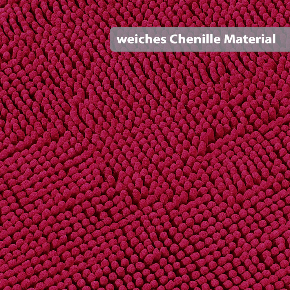 PANA® Chenille Bademattenset Mikrofaser • versch. Varianten