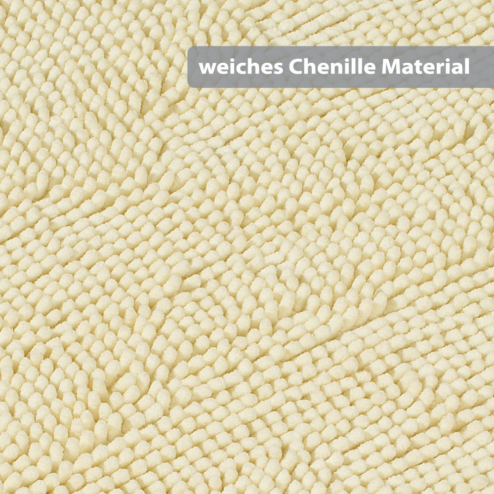 PANA® Chenille Bademattenset Mikrofaser • versch. Varianten