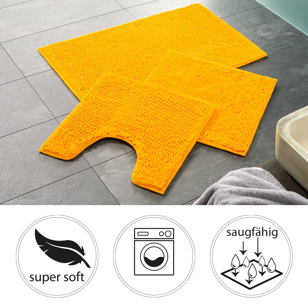 PANA® Chenille Bademattenset Mikrofaser • versch. Varianten