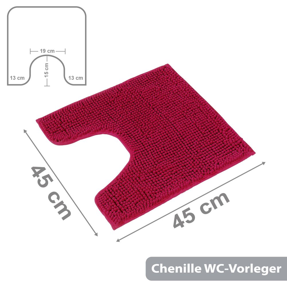 PANA® Chenille Bademattenset Mikrofaser • versch. Varianten