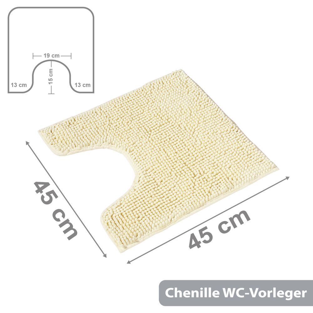 PANA® Chenille Bademattenset Mikrofaser • versch. Varianten