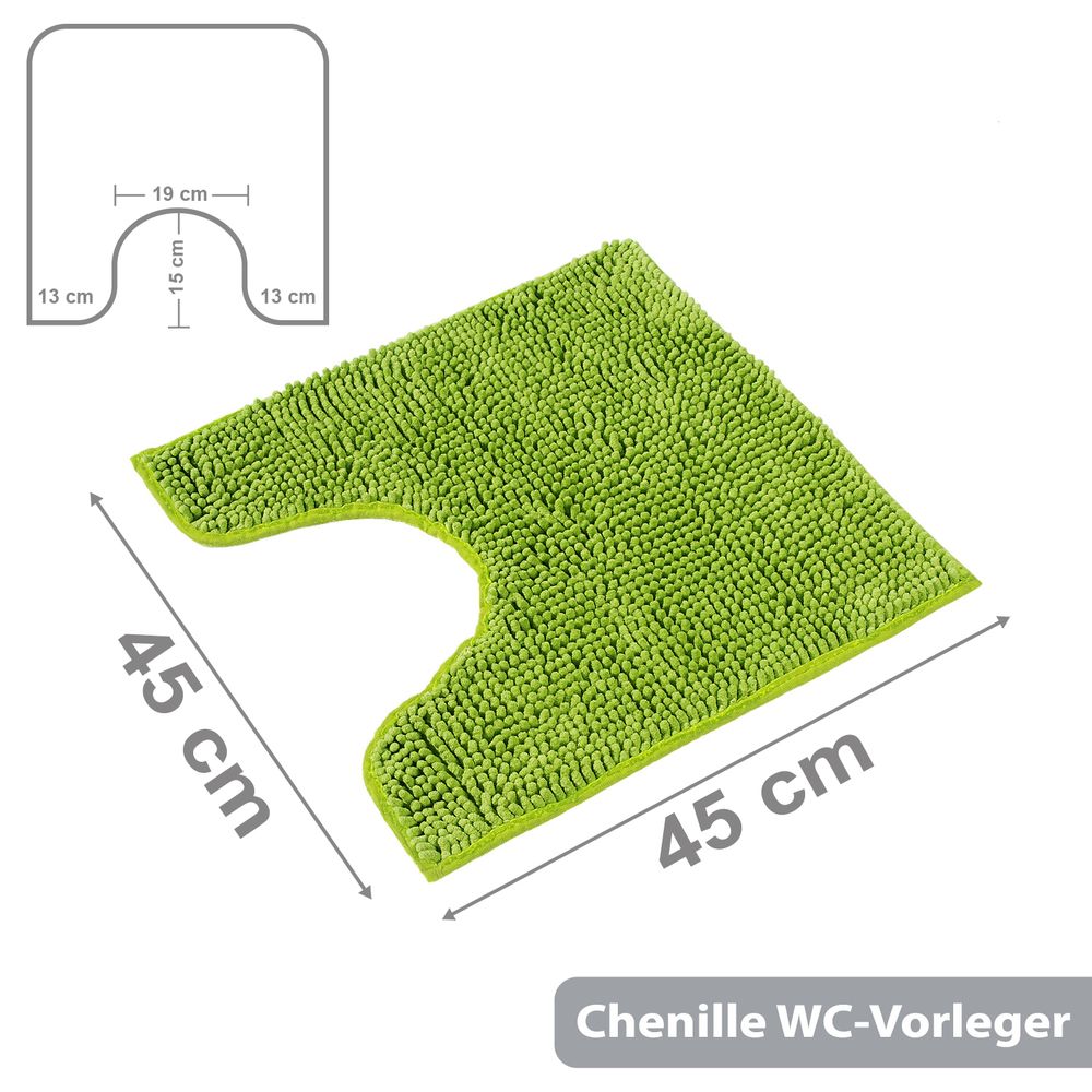 PANA® Chenille Bademattenset Mikrofaser • versch. Varianten