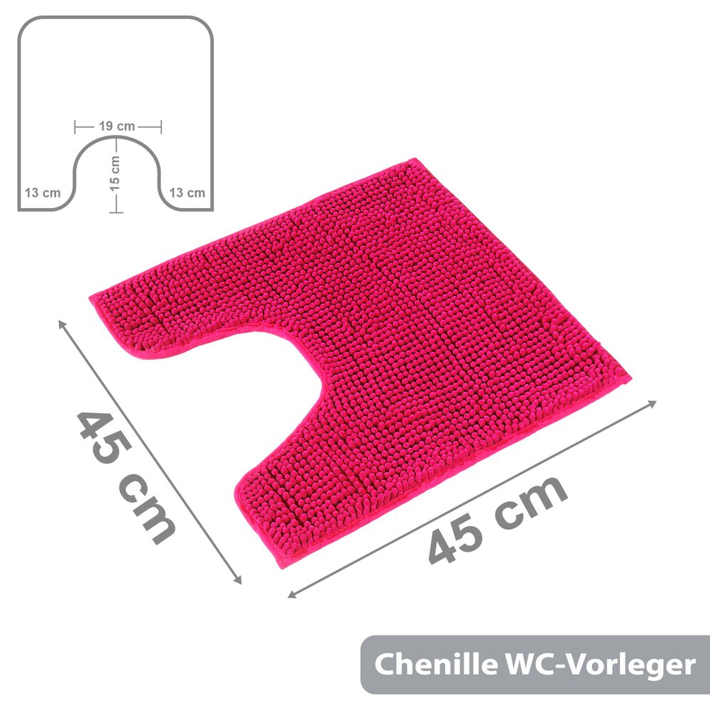 PANA® Chenille Bademattenset Mikrofaser • versch. Varianten