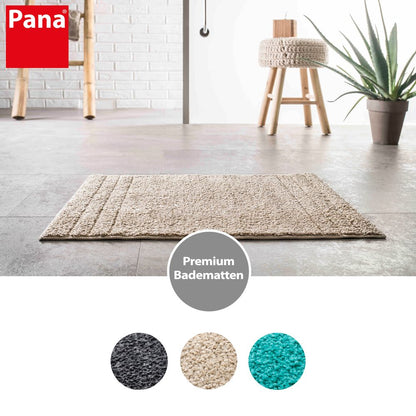 PANA® Badematte mit Streifen • 40 x 60 cm • versch. Farben