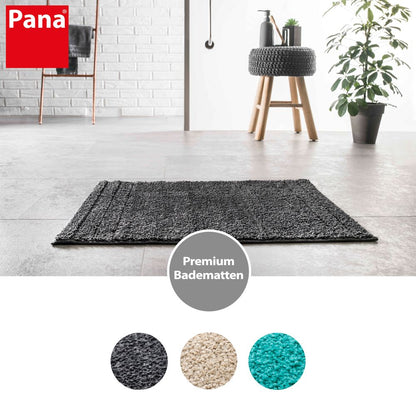 PANA® Badematte mit Streifen • 40 x 60 cm • versch. Farben