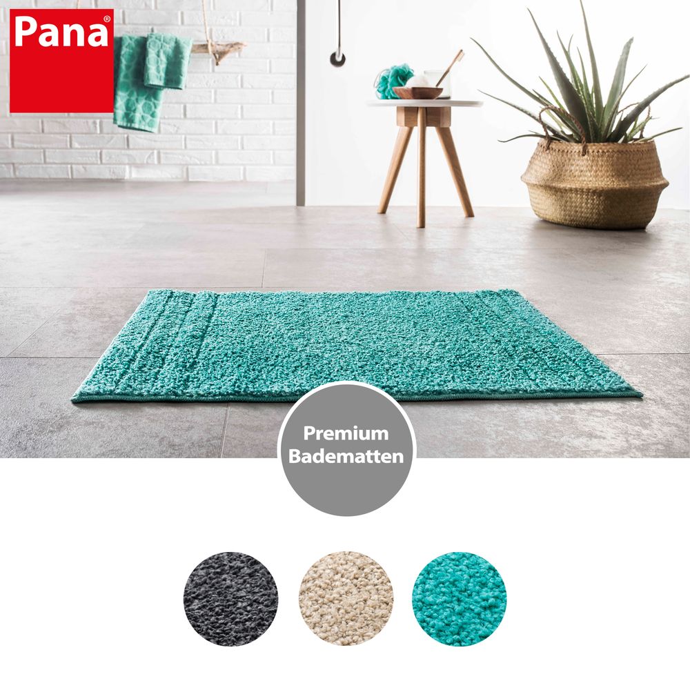 PANA® Badematte mit Streifen • 40 x 60 cm • versch. Farben