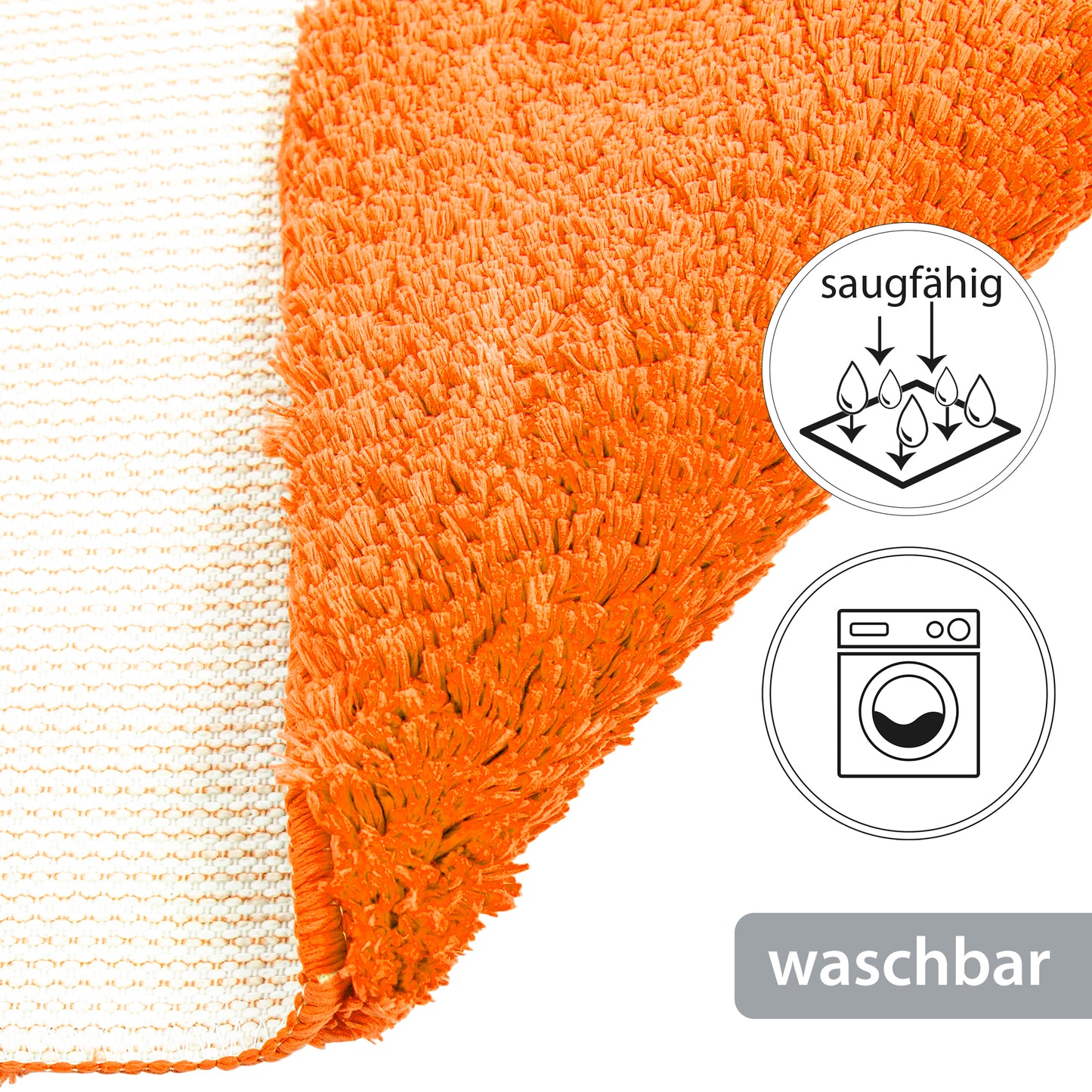 PANA® Flauschige Mikrofaser Badematten • versch. Varianten