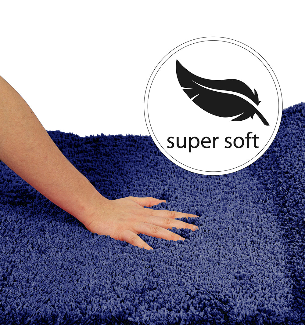 PANA® Flauschige Mikrofaser Badematten • versch. Varianten