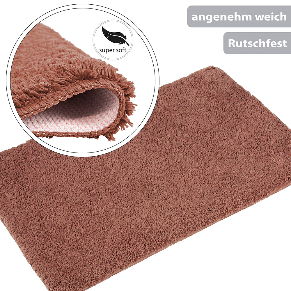 PANA® Flauschige Mikrofaser Badematten • versch. Varianten