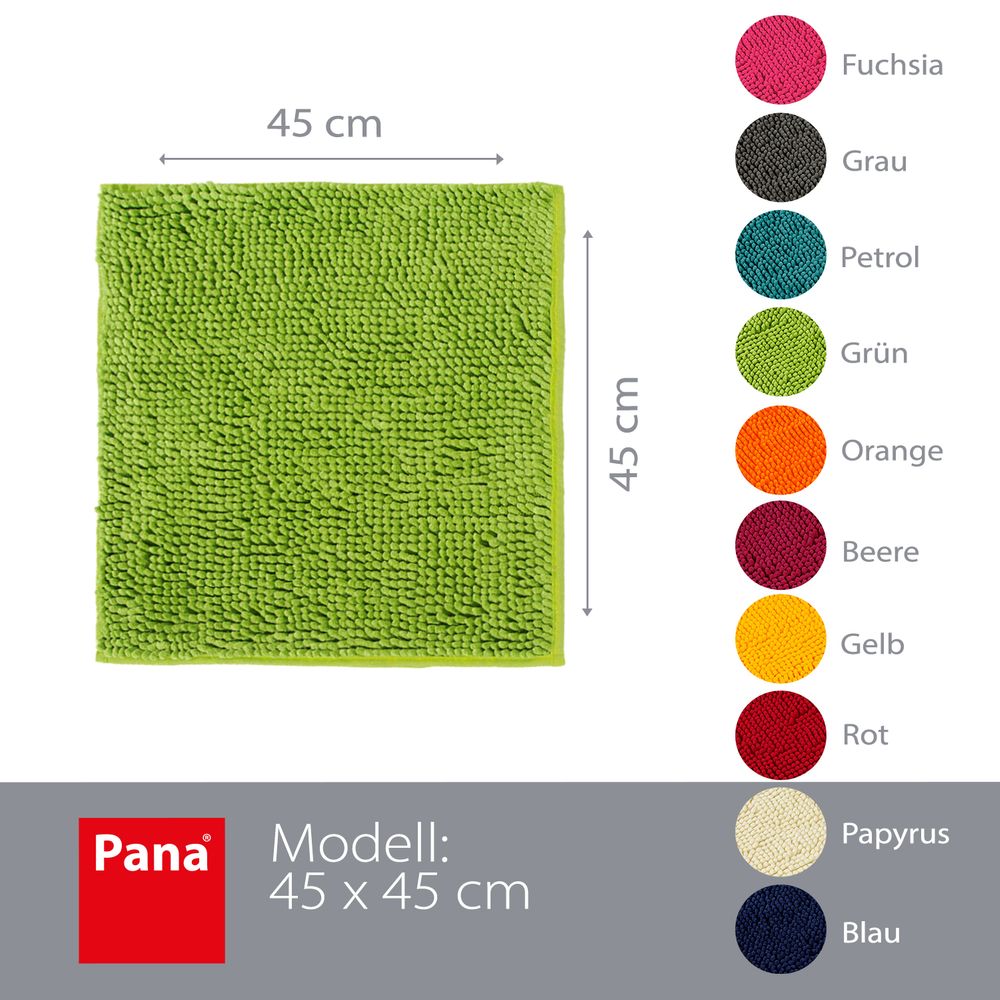 PANA® Chenille Bademattenset Mikrofaser • versch. Varianten