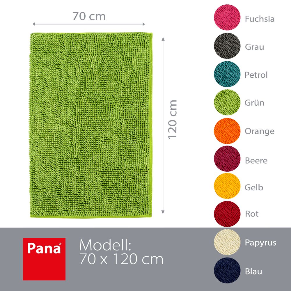 PANA® Chenille Bademattenset Mikrofaser • versch. Varianten