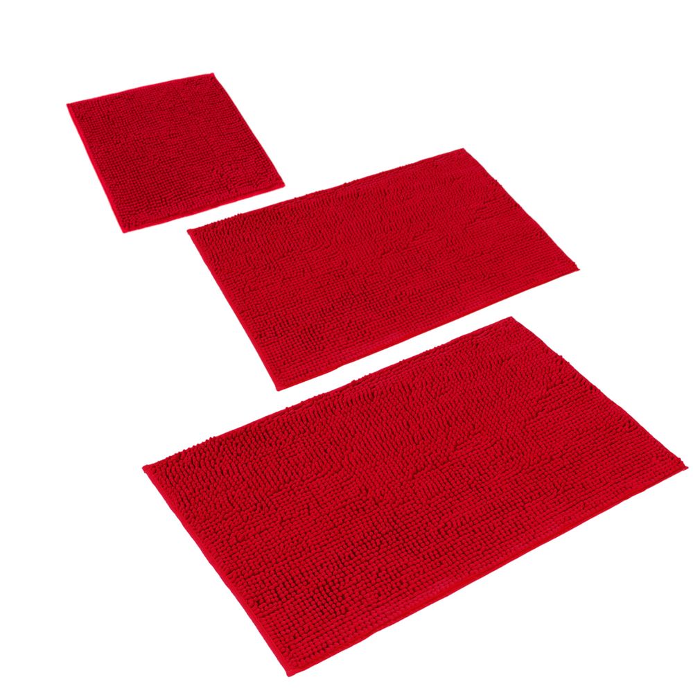 PANA® Chenille Bademattenset Mikrofaser • versch. Varianten