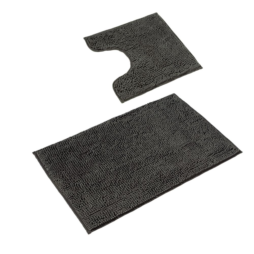 PANA® Chenille Bademattenset Mikrofaser • versch. Varianten