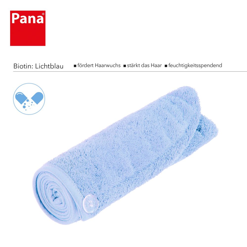 PANA® Haarturban aus Mikrofaser mit Pflegeölen • versch. Varianten
