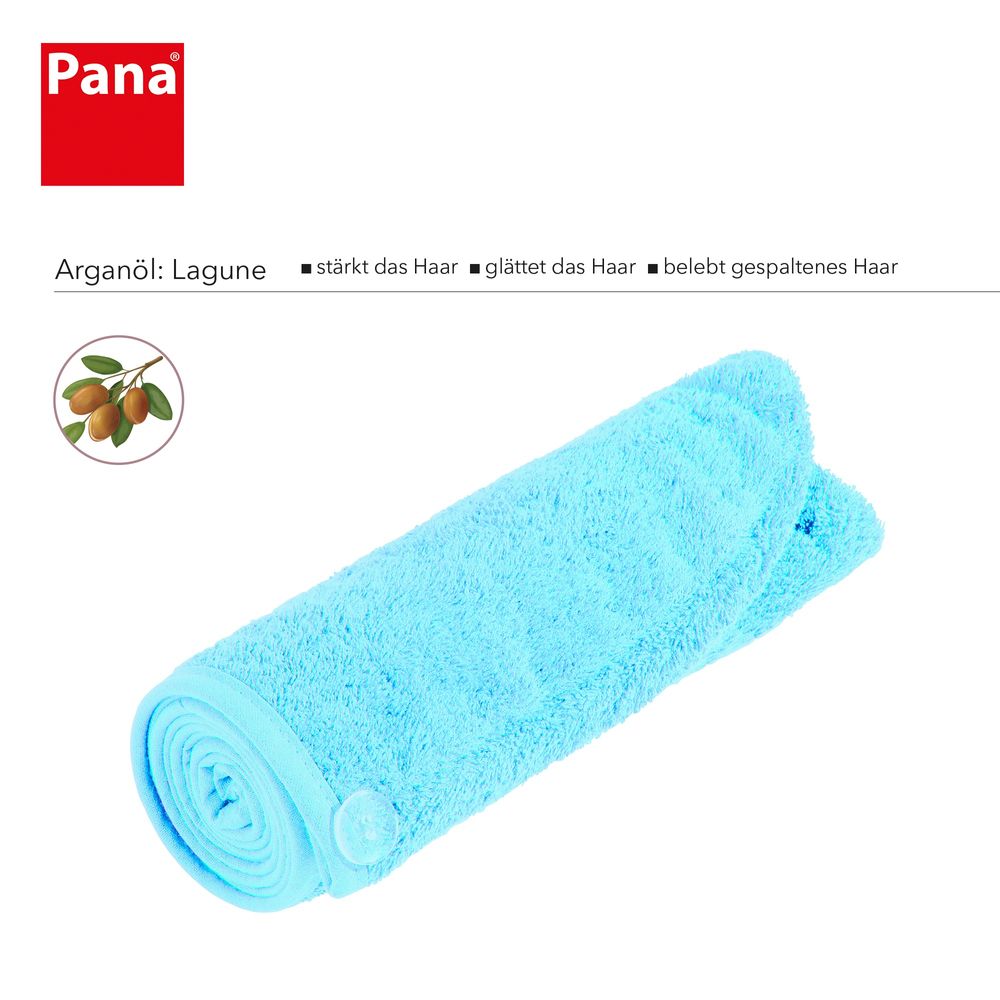 PANA® Haarturban aus Mikrofaser mit Pflegeölen • versch. Varianten